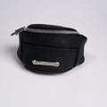 Chrome Hearts Black Coin & Headphone Pouch Wristlet