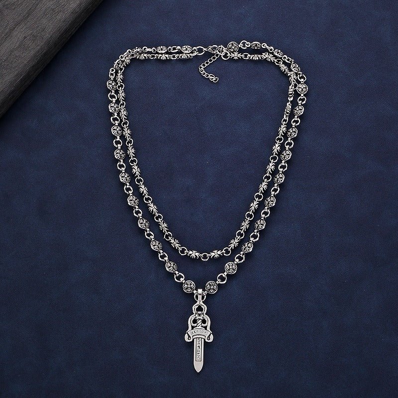 Chrome Hearts Gothic dark pendant