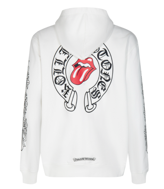Chrome Hearts Red Lips hooded sweatshirt jacket