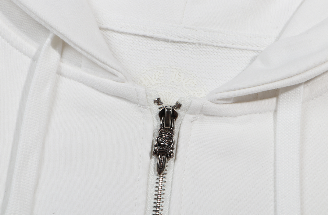 Chrome Hearts Red Lips hooded sweatshirt jacket