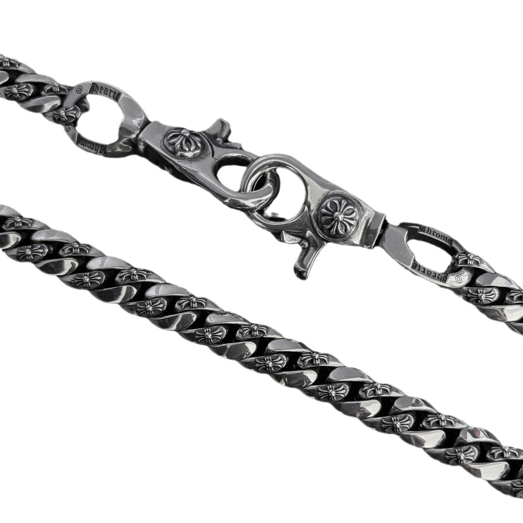 Chrome Hearts 925 Silver Cuban Bold Chain