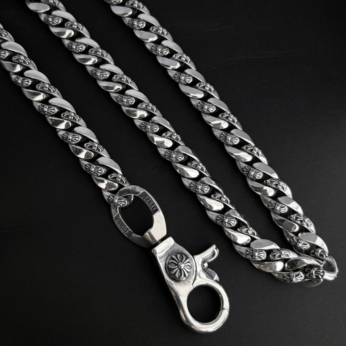Chrome Hearts cross Cuba bold bag chain