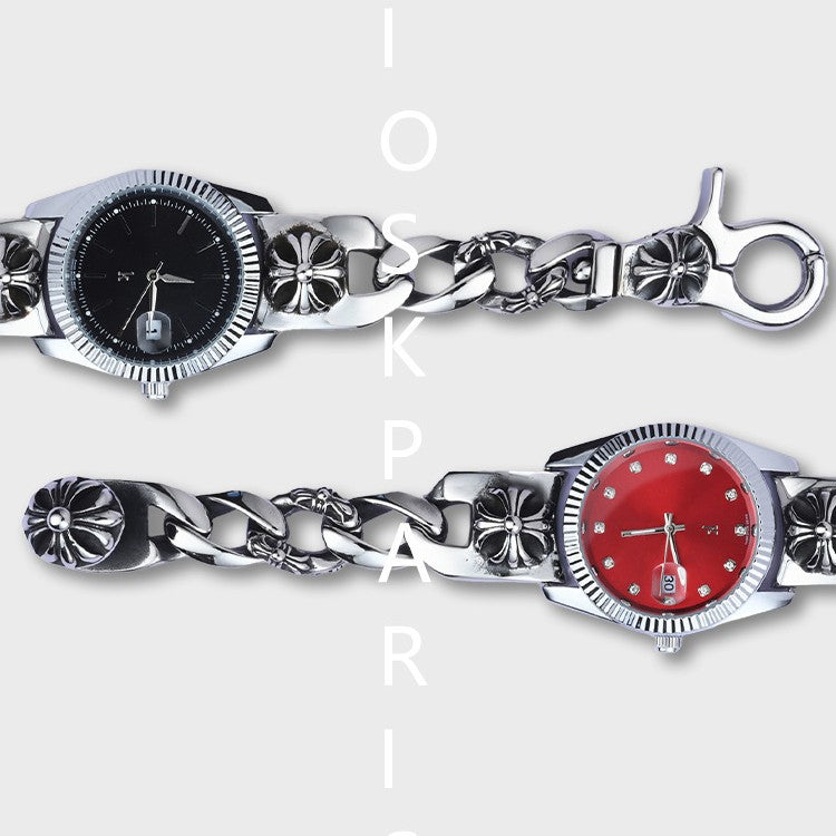 Chrome Hearts strap mechanical Y2K fashion kiosk watch