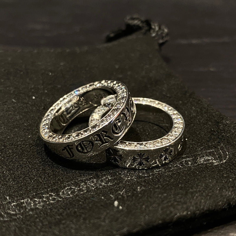 chrome hearts 925 silver Forever ring