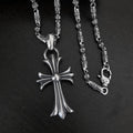 chrome hearts cross anchor domineering chain necklace