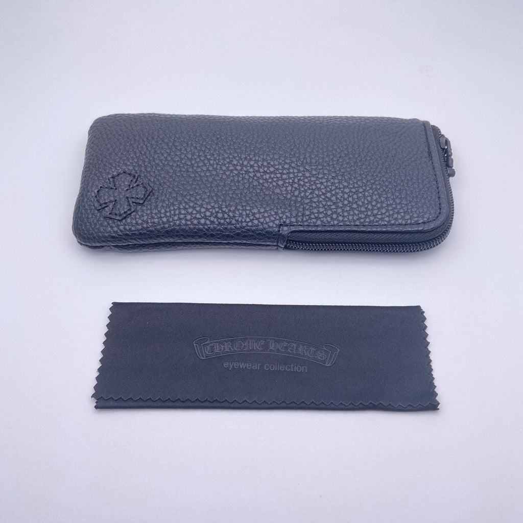 Chrome Hearts Fashionable leather glasses bag