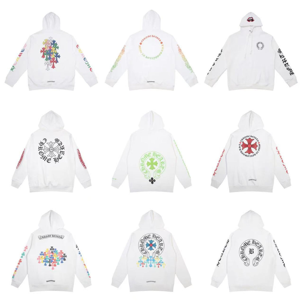 Chrome Hearts Horseshoe Cross Pullover Hoodie