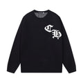Chrome Hearts horseshoe-style crew neck wool sweater