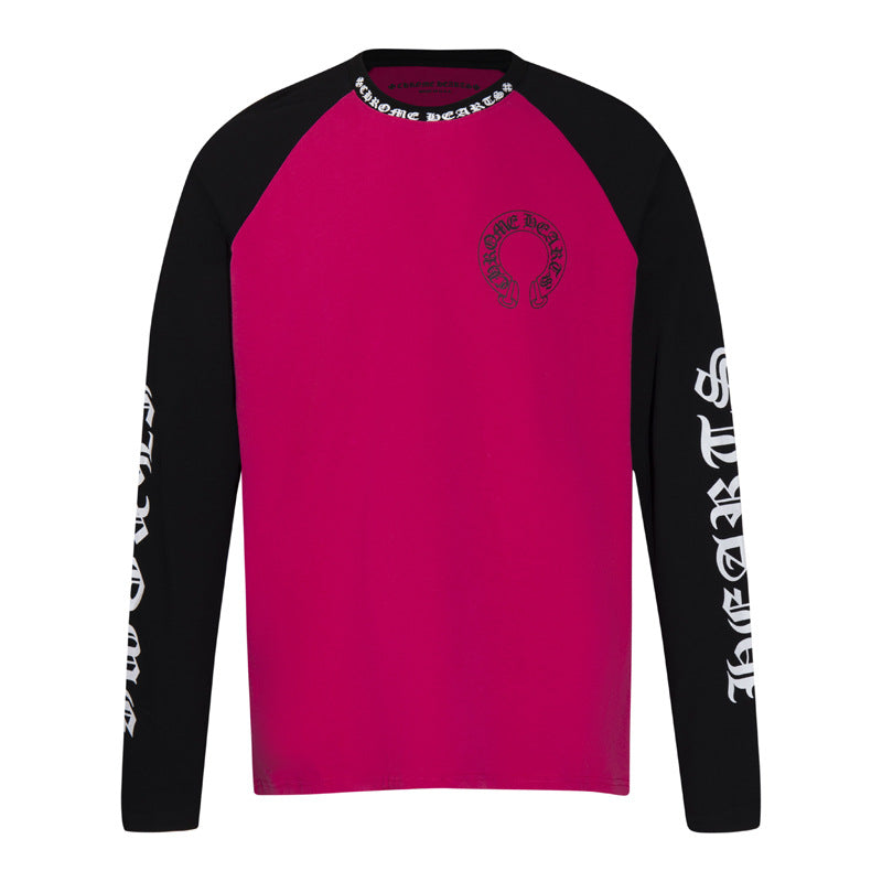 Chrome Heart long-sleeved T-shirt round-neck