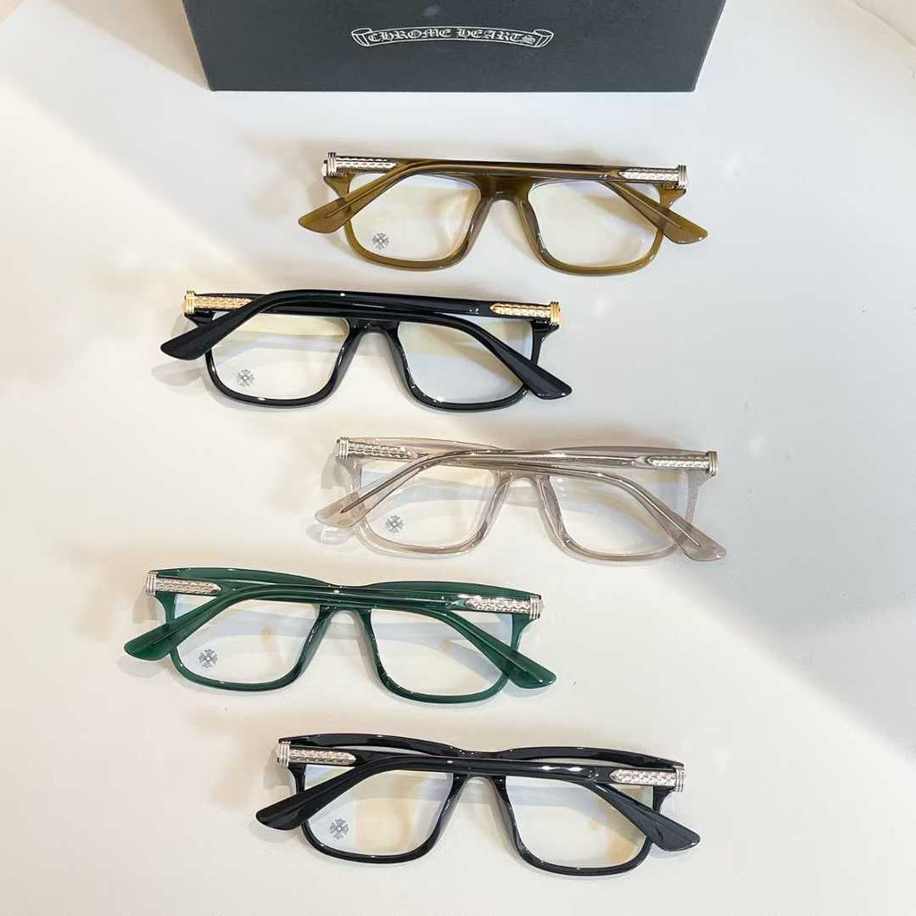Chrome Hearts Eyewear with Dragon-Scale Design