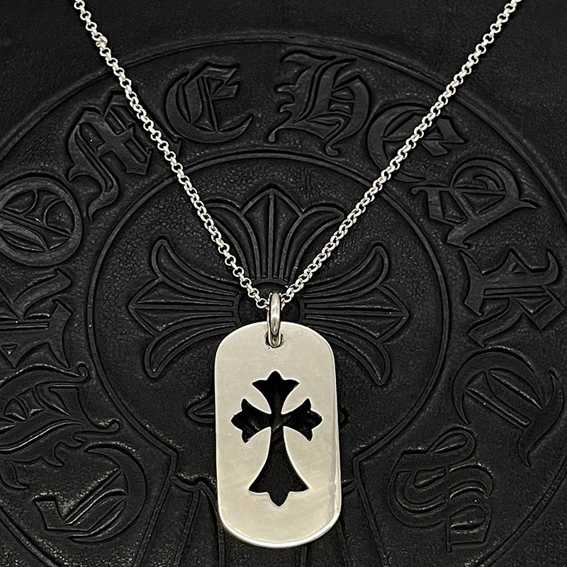Chrome Hearts retro large military tag