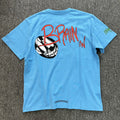 Chrome Hearts Blue Short-Sleeve T-Shirt