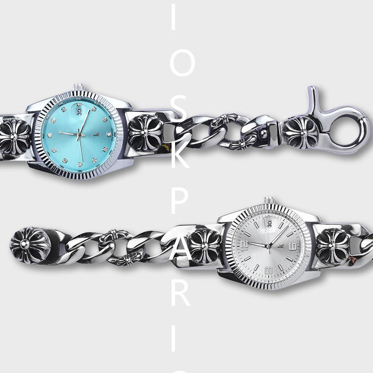 Chrome Hearts strap mechanical Y2K fashion kiosk watch