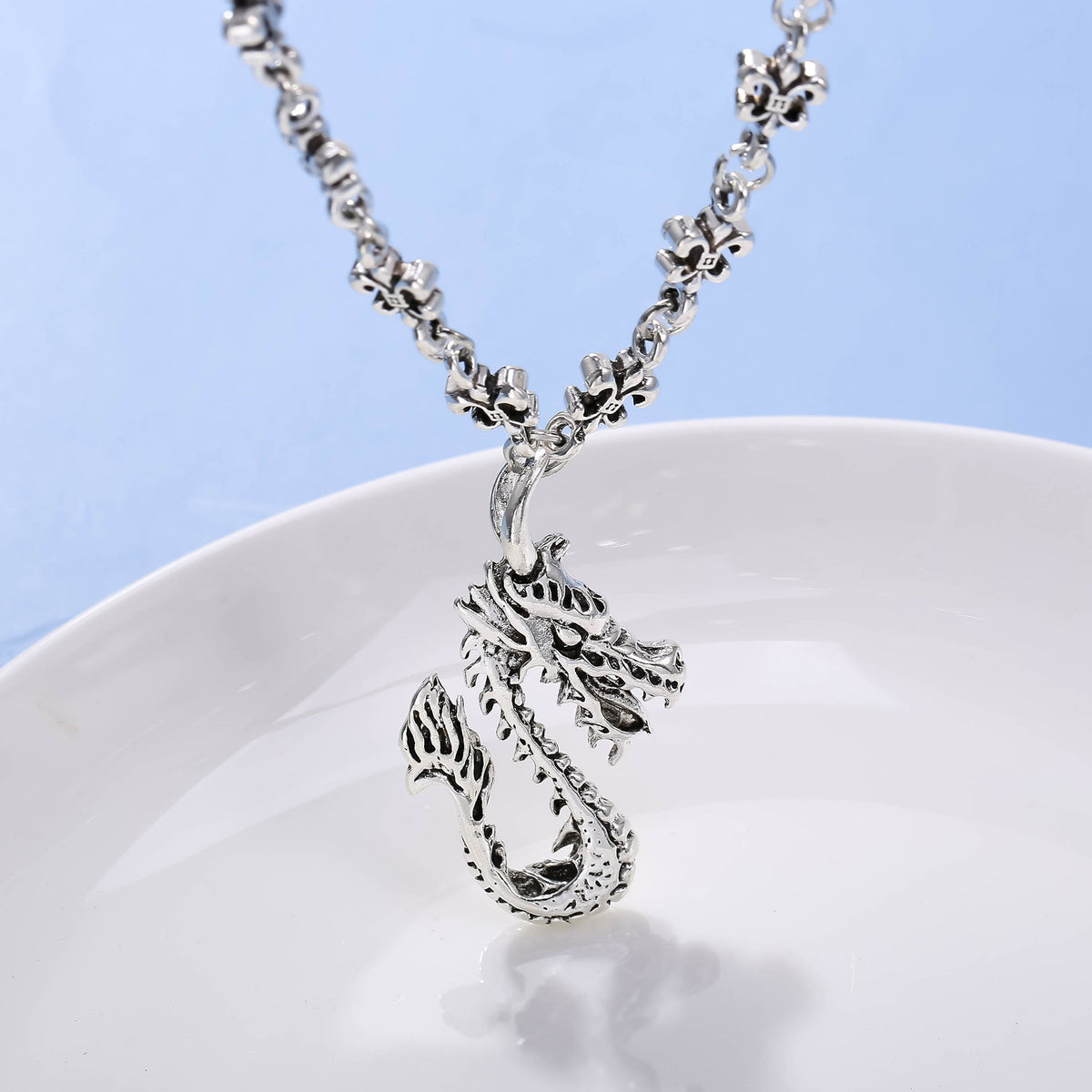 chrome hearts anchor necklace