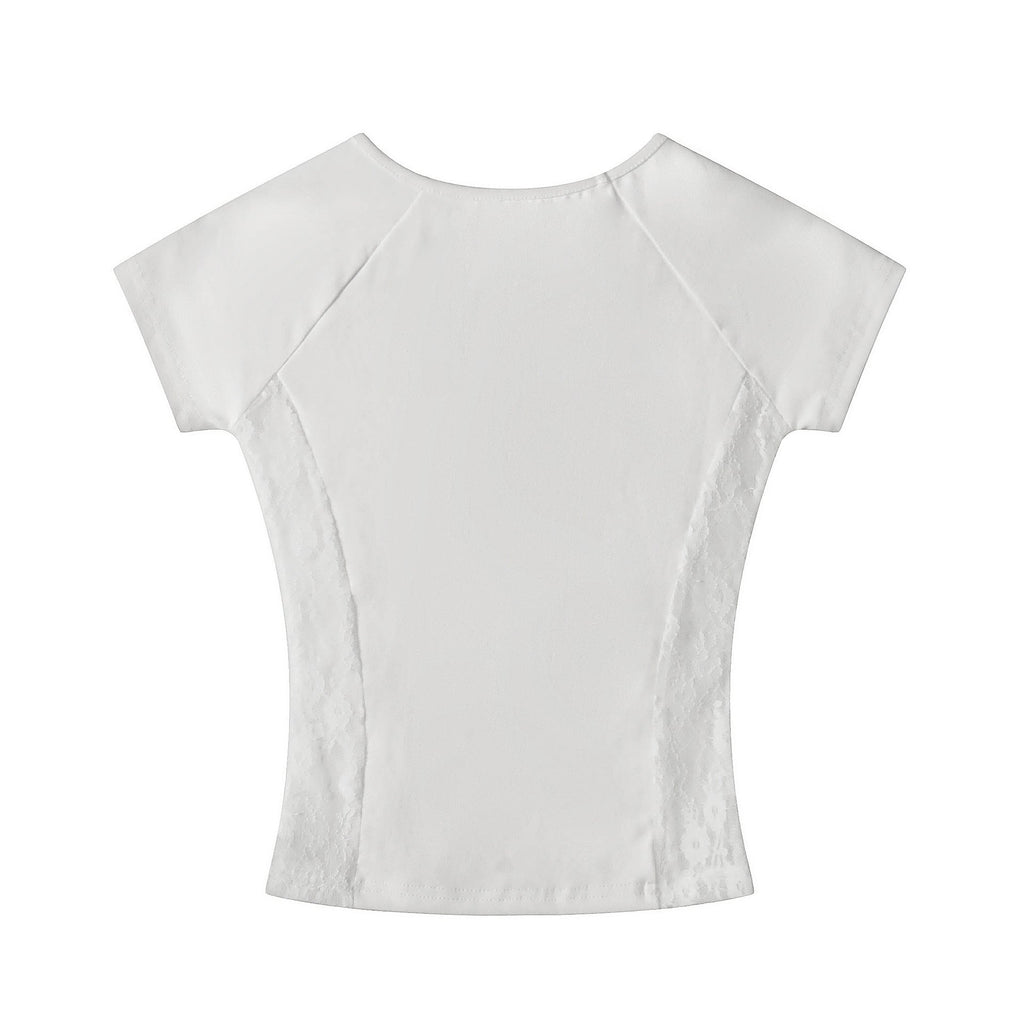 Chrome Hearts Solid Color Slim Fit Short-Sleeve T-Shirt