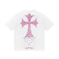Chrome Hearts letter embroidery short-sleeved t shirt