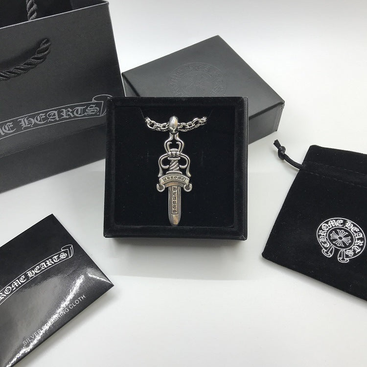 Chrome Hearts Dagger Pendant Necklace