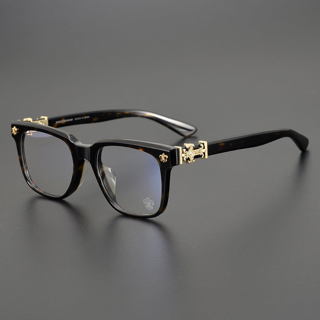 Chrome Hearts Large Square-Frame Acetate Glasses