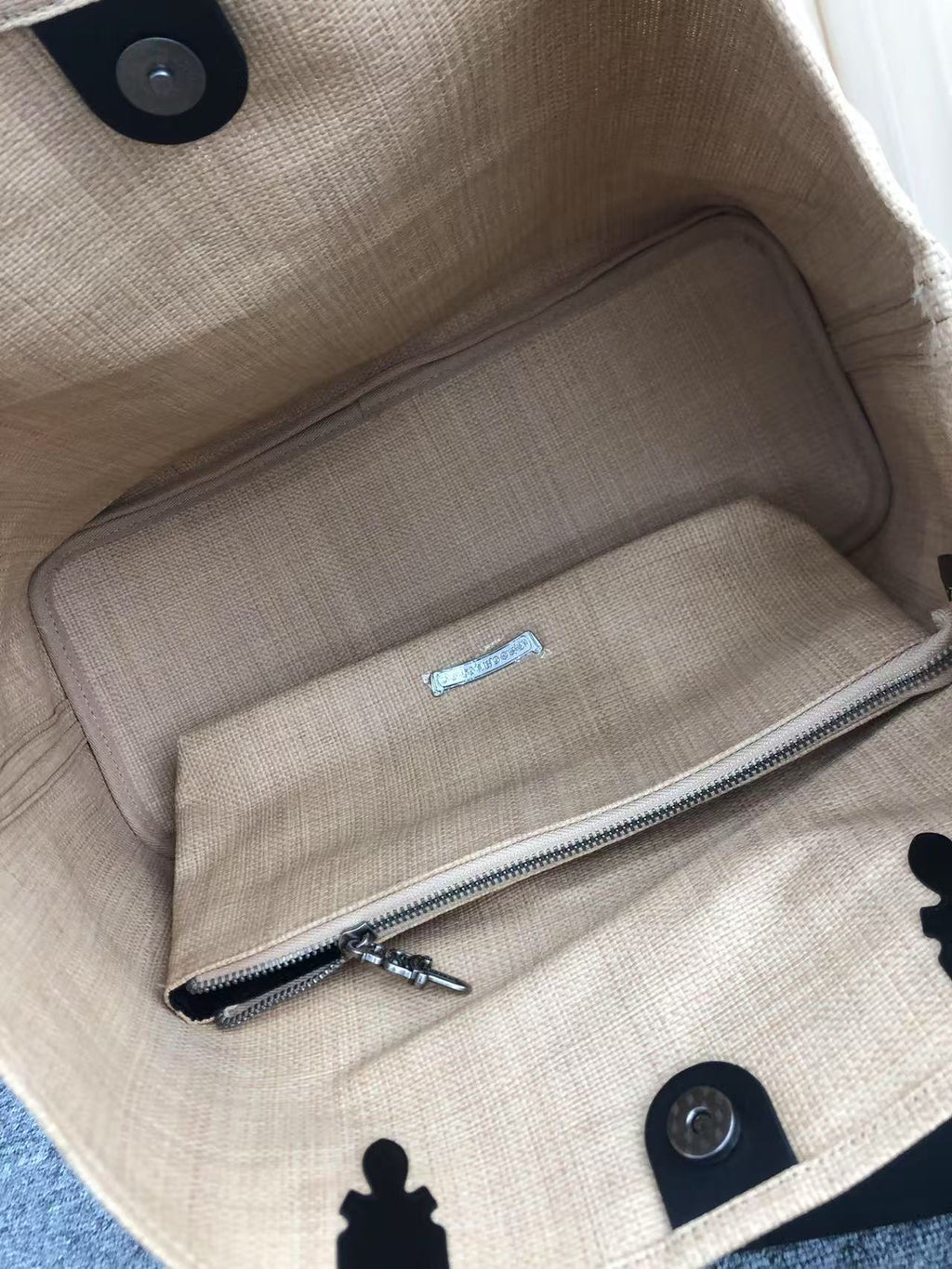 Chrome Hearts woven large capacity shoulder bag