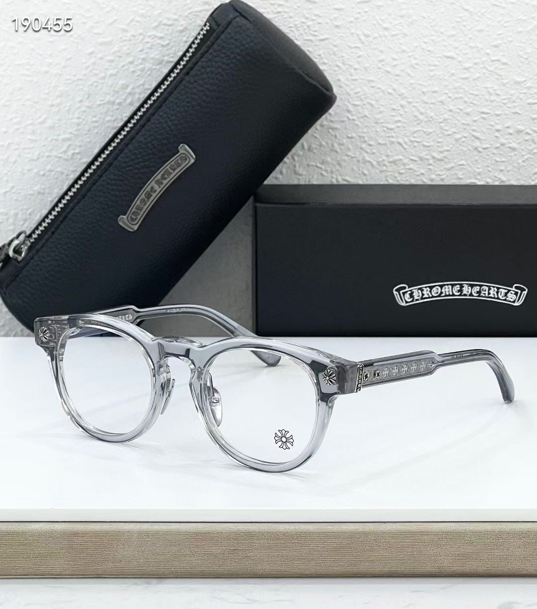 Chrome Hearts myopia acetate thick-rimmed glasses frames