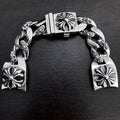 Chrome Hearts cross half flower watch strap