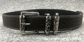 Chrome Hearts roller hollowed-out vine pin buckle belt